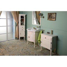RETRO Ceramic Washbasin 69x52cm, blanc