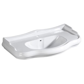RETRO Lave-vaisselle en céramique 100x54,5cm, blanc