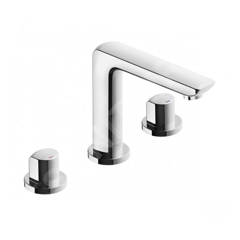 Kludi Ameo - Mitigeur de lavabo, installation 3 trous, chrome 413930530
