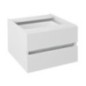 AVICE 2x Tiroir 45x30x48cm, blanc AVICE 2x Tiroir 45x30x48cm, blanc