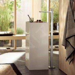 Hansgrohe Metropol - Mitigeur de lavabo à levier au sol, chrome 32530000