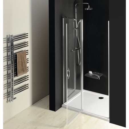 ONE Porte de douche d'Alcove 1200 mm, verre clair