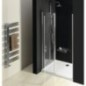 ONE Porte de douche d'Alcove 1400 mm, verre clair