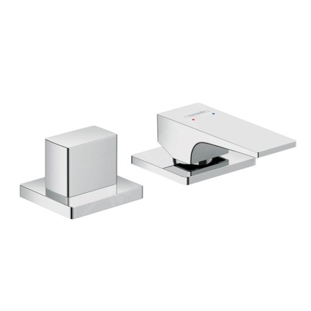 Hansgrohe Metropol - Mitigeur à 2 trous encastré pour bord de baignoire, chrome 32548000