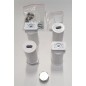 Kit de montage JALOUSI, 4pcs de supports, blanc