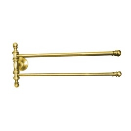PERLA porte-serviette réglable 390mm, or