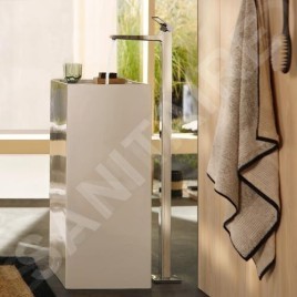 Hansgrohe Metropol - Mitigeur de lavabo à levier au sol, chrome 74530000