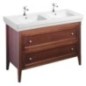 CROSS Vanity Unit 116x77,5x49,5cm, 2x tiroir, mahagon CROSS Vanity Unit 116x77,5x49,5cm, 2x tiroir, mahagon