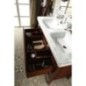 CROSS Vanity Unit 116x77,5x49,5cm, 2x tiroir, mahagon CROSS Vanity Unit 116x77,5x49,5cm, 2x tiroir, mahagon