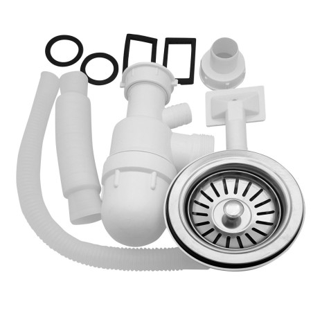 Siphon pour éviers AQ6642B / 7848B / 5848B / 4848B / 051B/ 5746B/ 7642B