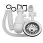 Siphon pour éviers AQ6642B / 7848B / 5848B / 4848B / 051B/ 5746B/ 7642B