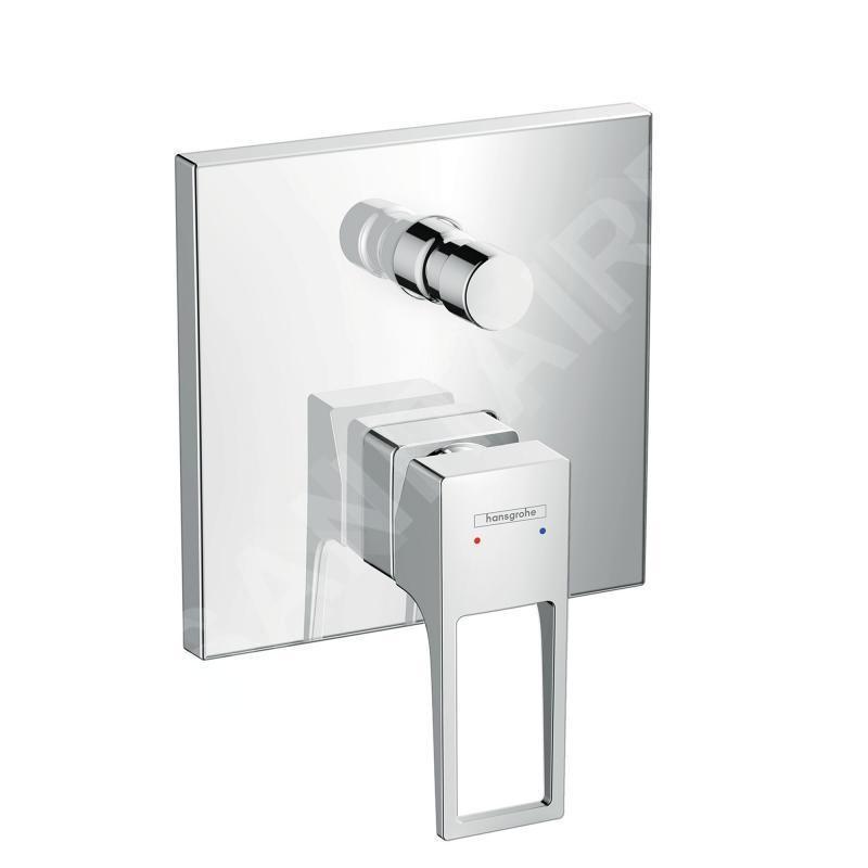Hansgrohe Metropol - Mitigeur de baignoire à levier encastré avec sécurité optimisée, chrome 74546000 Hansgrohe Metropol - Mitigeur de baignoire à levier encastré avec sécurité optimisée, chrome 74546000