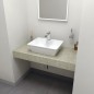 TAILOR Rockstone Countertop 80x50 cm, version F TAILOR Rockstone Countertop 80x50 cm, version F