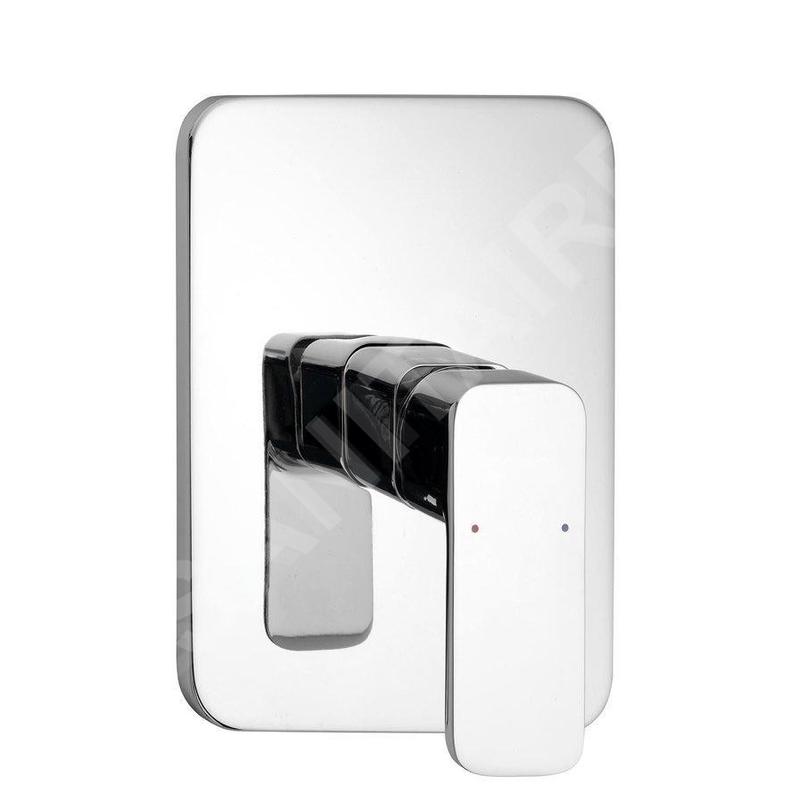 Aqualine Factor - Mitigeur de douche encastré, avec corps d’encastrement, chrome FC541