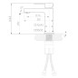 Sapho Latus - Mitigeur de lavabo, chrome 1102-06 Sapho Latus - Mitigeur de lavabo, chrome 1102-06