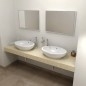 TAILOR Rockstone Countertop 200x50 cm, version F TAILOR Rockstone Countertop 200x50 cm, version F