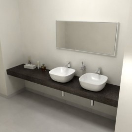TAILOR Rockstone Countertop 230x50 cm, version F