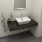 TAILOR Rockstone Countertop 90x50 cm, version L TAILOR Rockstone Countertop 90x50 cm, version L