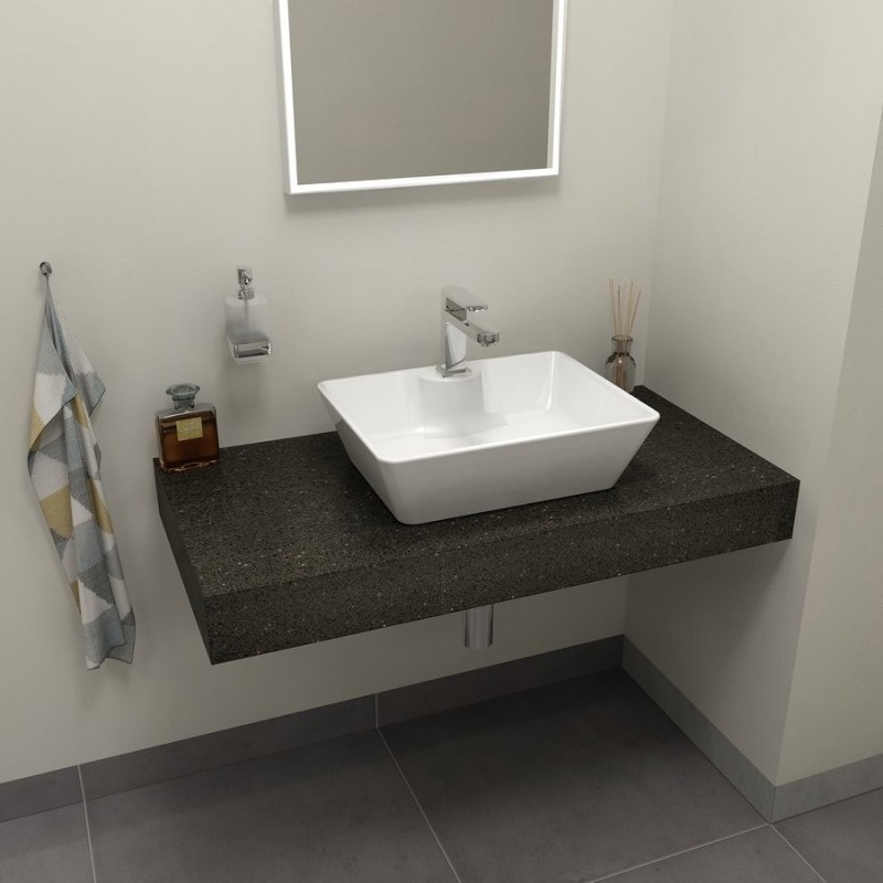 TAILOR Rockstone Countertop 100x50 cm, version L