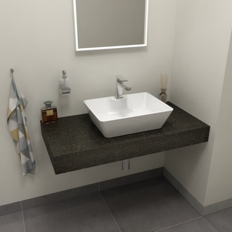 TAILOR Rockstone Countertop 100x50 cm, version L