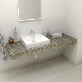 TAILOR Rockstone Countertop 120x50 cm, version L
