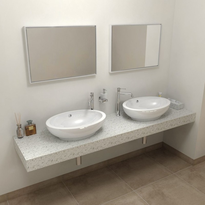 TAILOR Rockstone Countertop 190x50 cm, version L