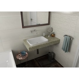 TAILOR Rockstone Countertop 220x50 cm, version L