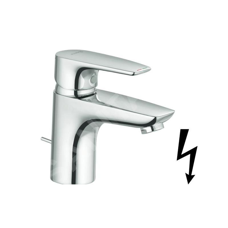 Kludi Pure&Solid - Mitigeur de lavabo avec vidage, chrome 342760575