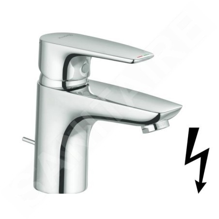Kludi Pure&Solid - Mitigeur de lavabo avec vidage, chrome 342760575