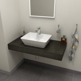 TAILOR Rockstone Countertop 80x50 cm, version R