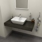TAILOR Rockstone Countertop 80x50 cm, version R TAILOR Rockstone Countertop 80x50 cm, version R