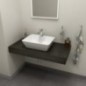 TAILOR Rockstone Countertop 100x50 cm, version R TAILOR Rockstone Countertop 100x50 cm, version R