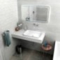 TAILOR Rockstone Countertop 100x50 cm, version R TAILOR Rockstone Countertop 100x50 cm, version R