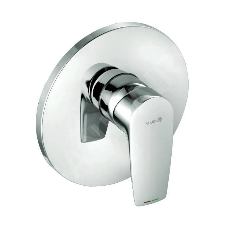 Kludi Pure&Solid - Mitigeur de douche encastré, chrome 346550575