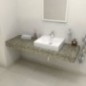 TAILOR Rockstone Countertop 140x50 cm, version R TAILOR Rockstone Countertop 140x50 cm, version R