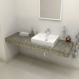 TAILOR Rockstone Countertop 160x50 cm, version R