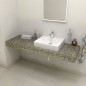 TAILOR Rockstone Countertop 160x50 cm, version R TAILOR Rockstone Countertop 160x50 cm, version R