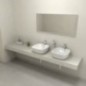 TAILOR Rockstone Countertop 250x50 cm, version R