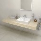 TAILOR Rockstone Countertop 160x50 cm, version C TAILOR Rockstone Countertop 160x50 cm, version C