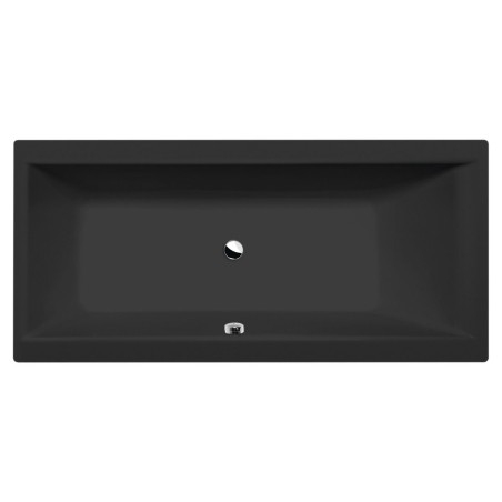 CLEO Bain rectangulaire 160x75x48cm, Noir Matt