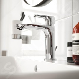 Ideal Standard Connect Air - Mitigeur de lavabo Grande Slim avec vidage, chrome A7014AA