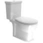 CLASSIC Fermer Toilettes couple, blanc CLASSIC Fermer Toilettes couple, blanc