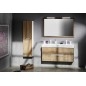 SAND lavabo en céramique 120x50 cm, 2 trous, blanc ExtraGlaze SAND lavabo en céramique 120x50 cm, 2 trous, blanc ExtraGlaze