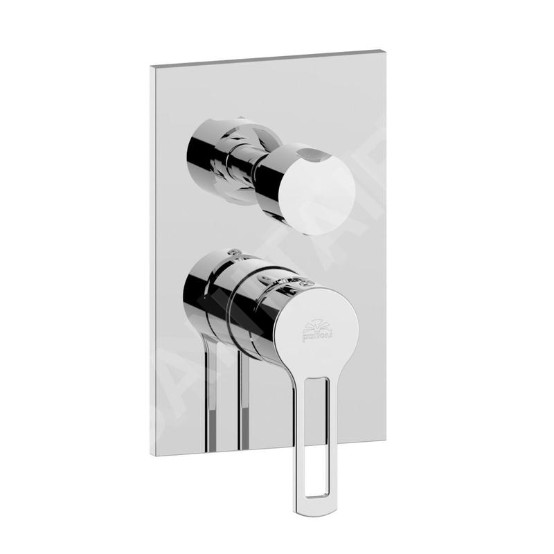 Paffoni Ringo - Mitigeur de douche avec interrupteur, 2 sorties, chromé RIN018CR Paffoni Ringo - Mitigeur de douche avec interrupteur, 2 sorties, chromé RIN018CR