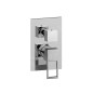 Paffoni Effe - Mitigeur de douche encastré avec inverseur, 3 sorties, chrome EF019CR Paffoni Effe - Mitigeur de douche encastré avec inverseur, 3 sorties, chrome EF019CR