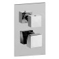 Paffoni Level - Mitigeur de douche encastré avec inverseur, 3 sorties, chrome LEC019CR Paffoni Level - Mitigeur de douche encastré avec inverseur, 3 sorties, chrome LEC019CR