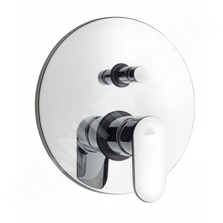 Paffoni Candy - Robinet de douche à encastrer avec interrupteur, chrome CA015CR