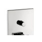 Paffoni Effe - Mitigeur de douche encastré avec inverseur et corps d’encastrement, chrome EF015CR