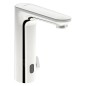 Hansa Electra - Mitigeur thermostatique électronique de lavabo, à piles, chrome 93602219