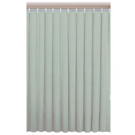 Rideau de douche 180x200cm, vinyle/vert
